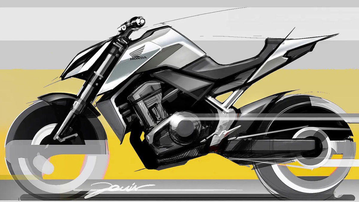 Honda Hornet sketch, Honda CB750S